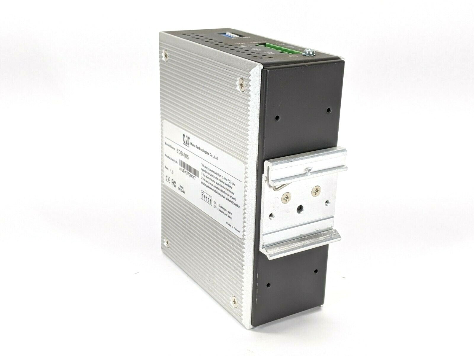 EDS-305 | Moxa Rev 1.0 Etherdevice Ethernet Switch - Used - Maverick Industrial Sales