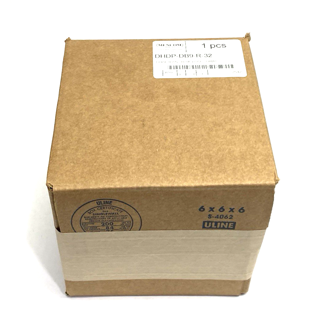 DHDP-DB9-R-32 | Mencom Panel Interface Connector with Duplex outlet - New - Maverick Industrial Sales