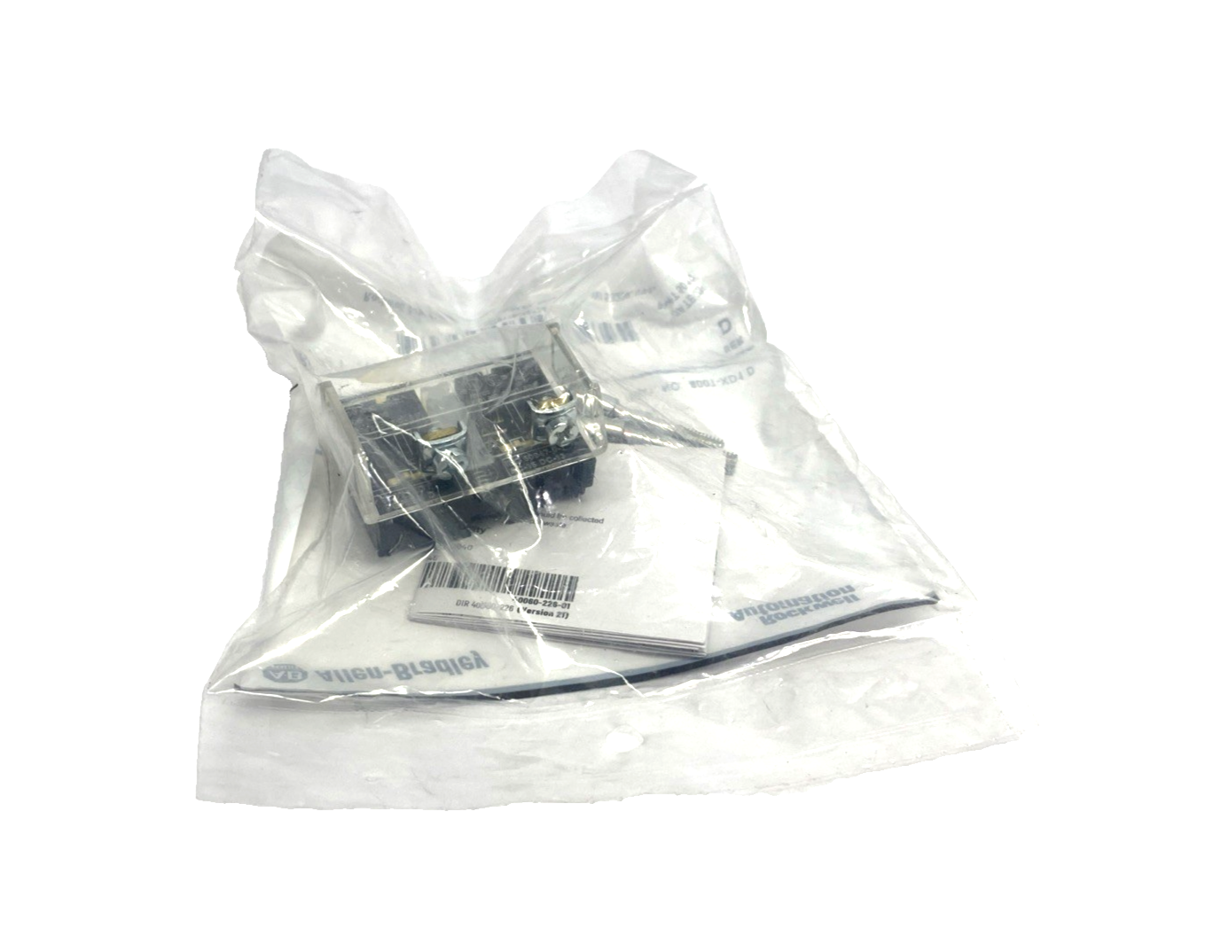 Allen Bradley 800T-XD1 Ser. D Contact Block, Shallow, 30mm 1 N.O. - Maverick Industrial Sales