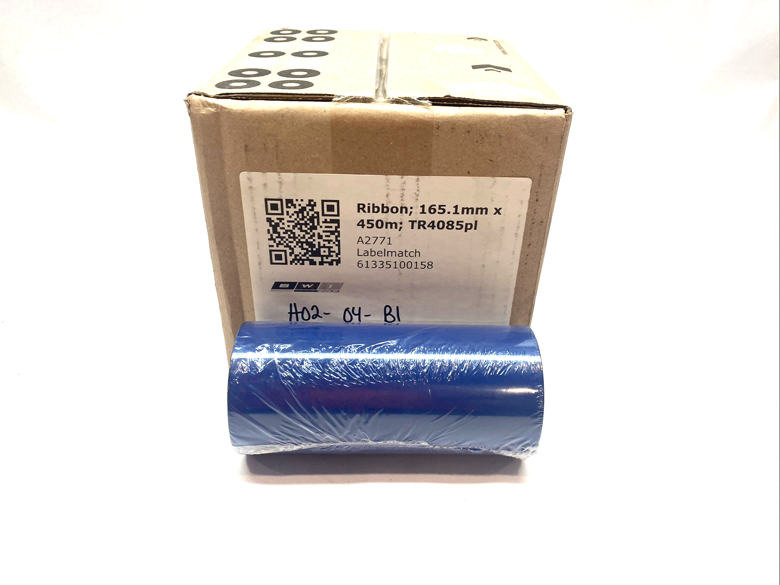 Inkanto T65113IO AWX FH Resin Enhanced Wax Ribbons, 165mm W x 450m L PKG OF 6 - Maverick Industrial Sales