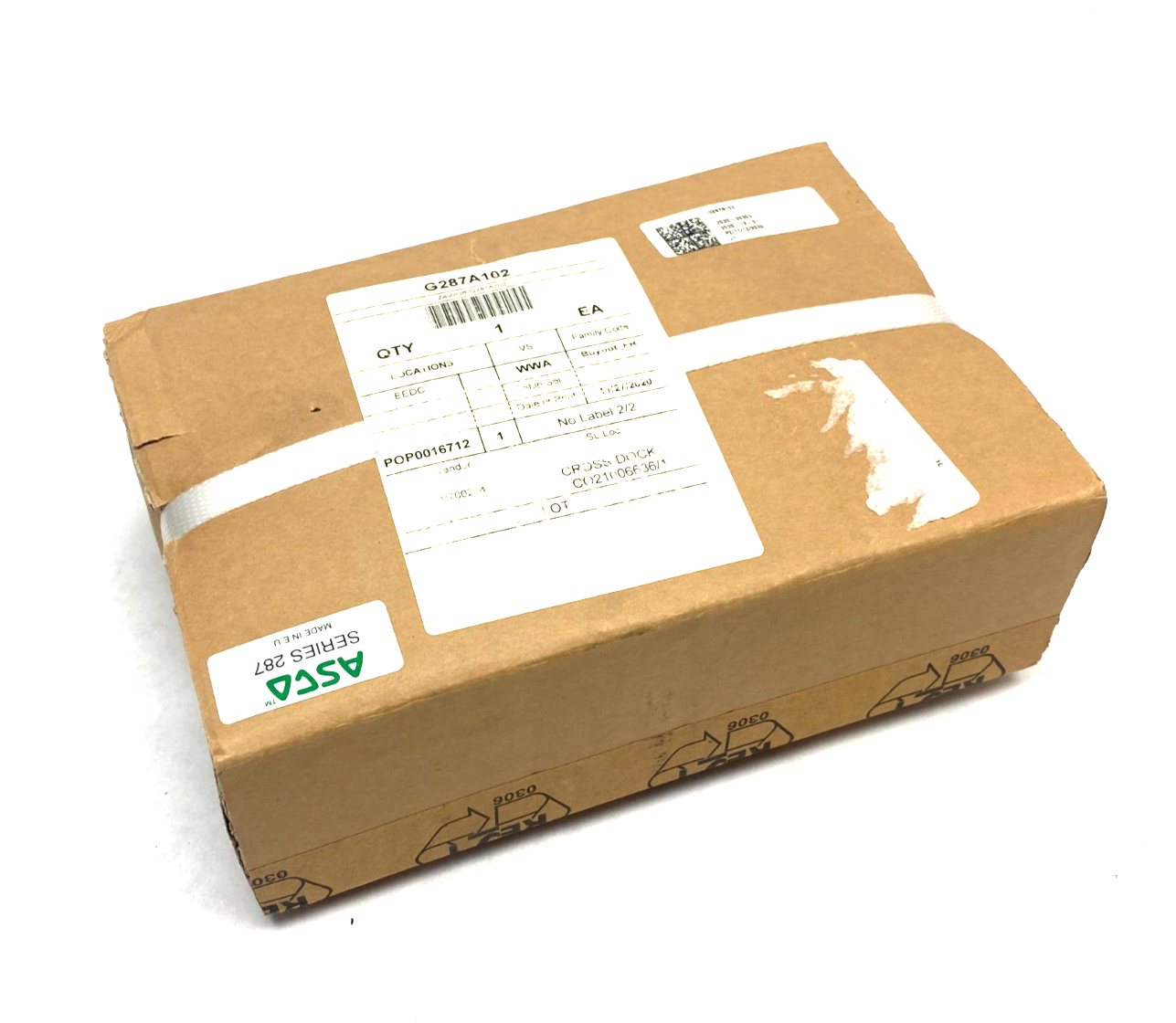 ASCO G287A102 Pressure Operated Coaxial Valve 0-40bar 287 Series - Maverick Industrial Sales