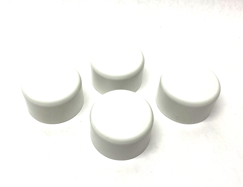 Spears 447-025 Cap Slip Socket White 2-1/2" SCH 40 LOT OF 4 - Maverick Industrial Sales