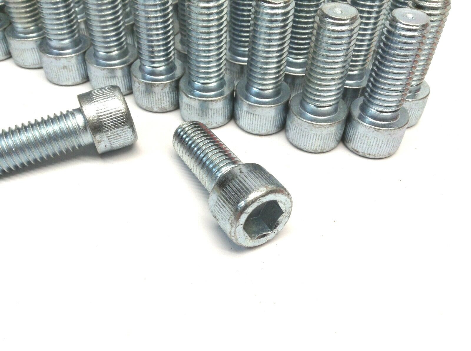 Zinc Plated Socket Head Screw 12.9SHCS M12-1.75X30 10mm Hex Head LOT OF 42 - Maverick Industrial Sales