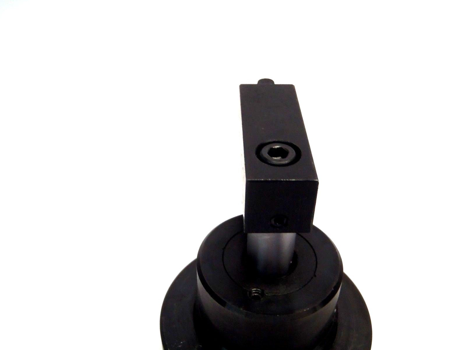 Carr Lane Roemheld CLR-1874-404-ASC Black Threaded Air Powered Swing Clamp - Maverick Industrial Sales