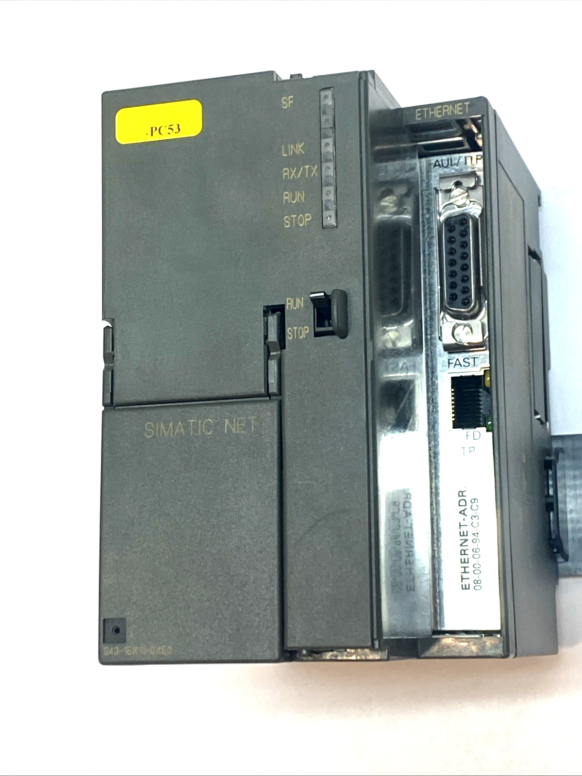 6GK7343-1EX11-0XE0 | Siemens CP 343‑1 Industrial Ethernet Communication Processor - Used - Maverick Industrial Sales