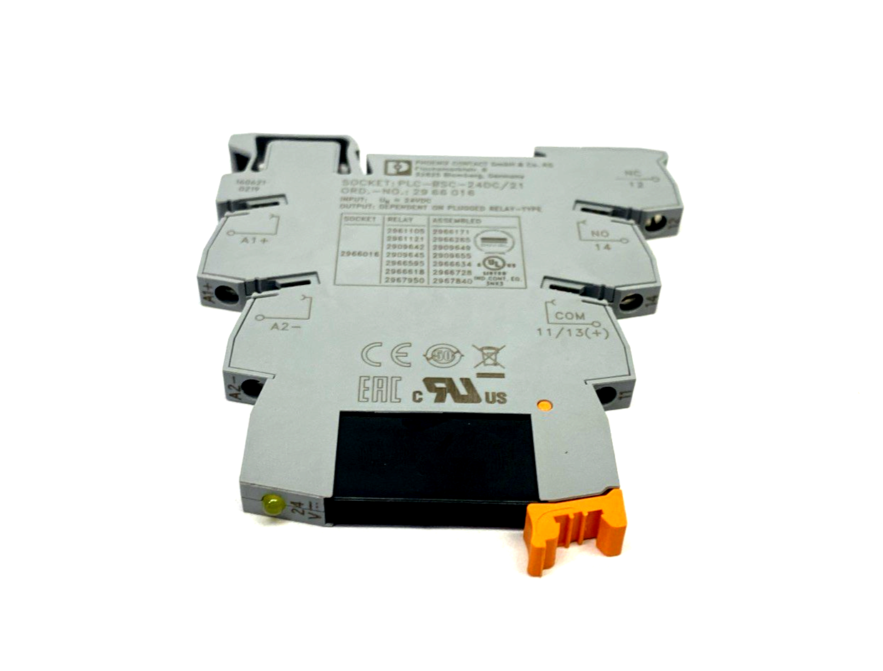Phoenix Contact PLC-BSC-24DC/21 Solid State Relay Module 2966634 - Maverick Industrial Sales