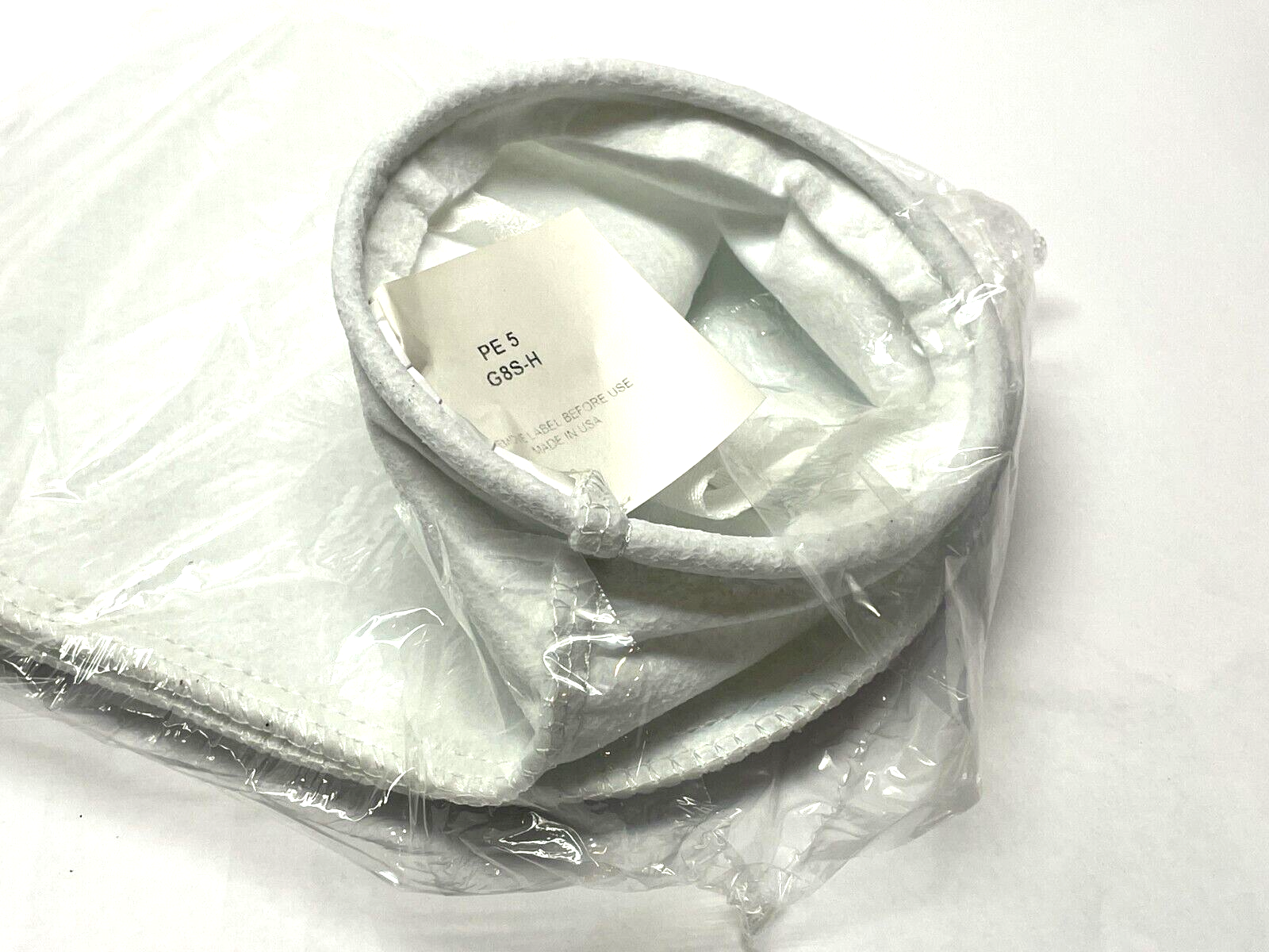 Rosedale Products PE-5-G8S Polyester Felt Filter Bag 5 Micron Size 8 LOT OF 2 - Maverick Industrial Sales