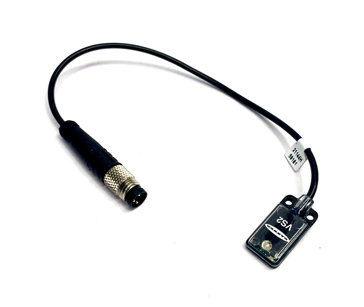 Banner VS25EVQ Ultra Thin Miniature Photoelectric Sensor, M8 3-Pin Male, 59161 - Maverick Industrial Sales