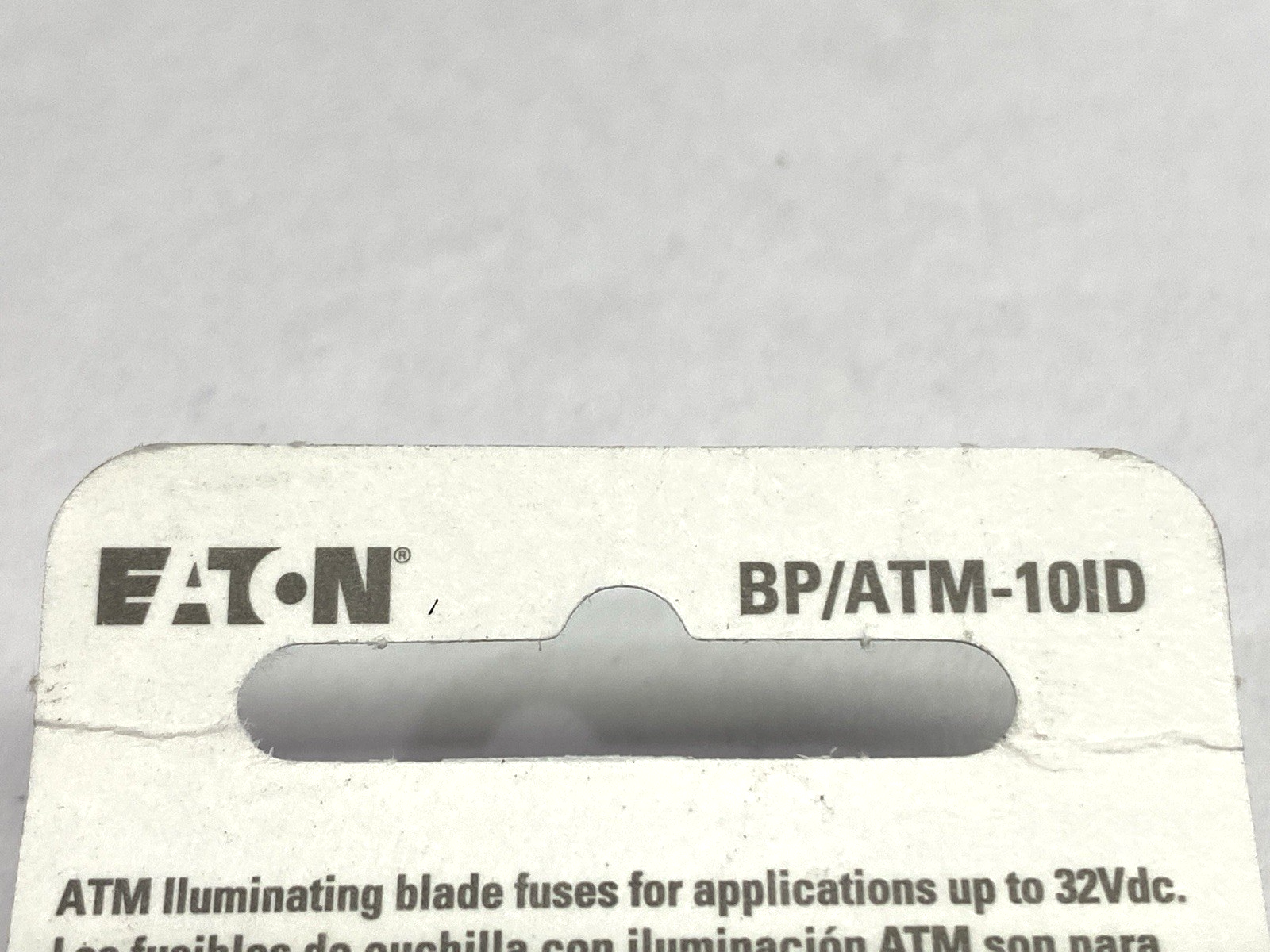 Eaton Bussmann BP/ATM-10ID easyID Illuminating Blade Fuse 32VDC 10A LOT OF 2 - Maverick Industrial Sales