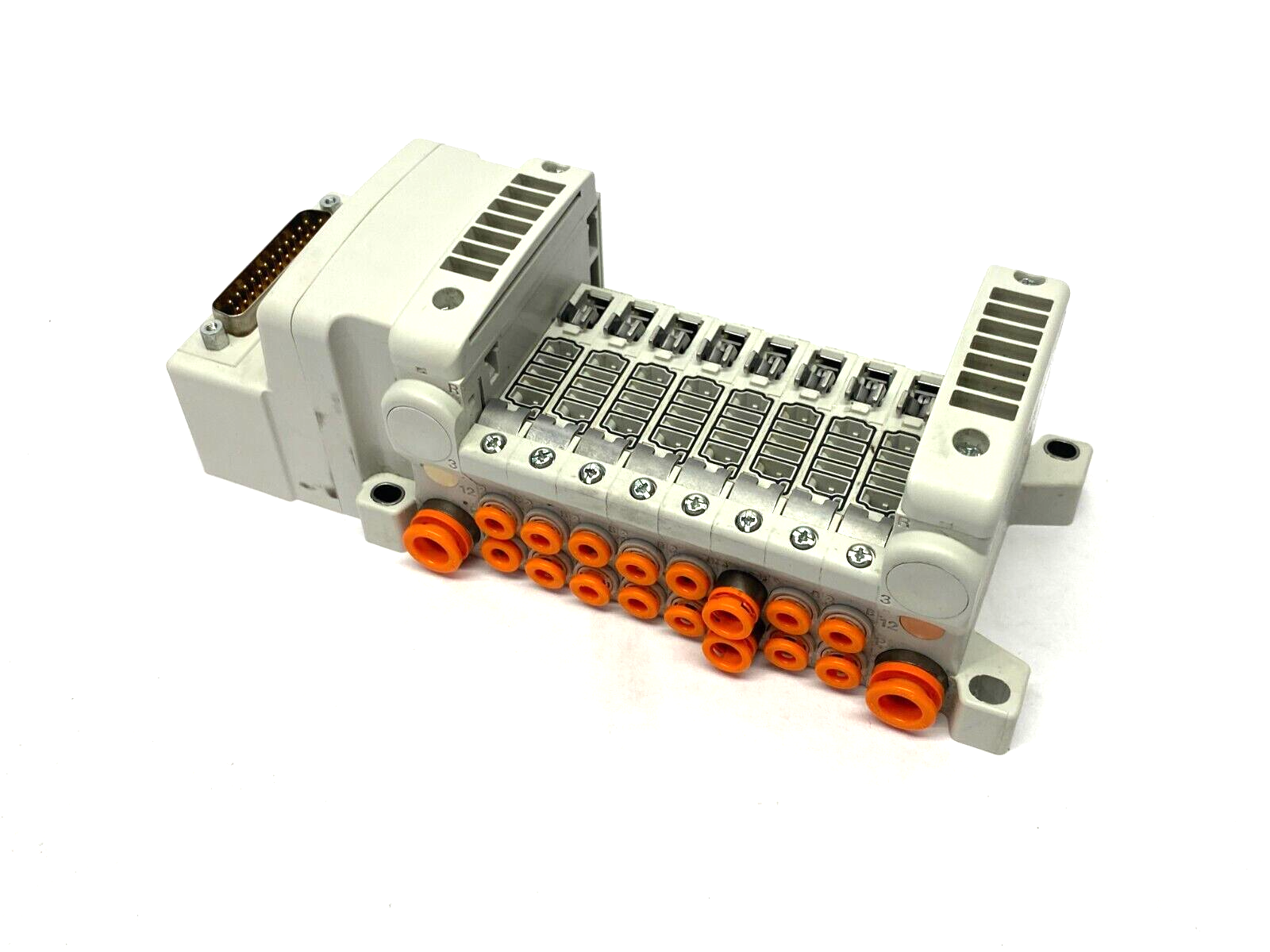 SMC VV5QC11-08N3FD0-S Pneumatic Plug-In Manifold, D-Sub Connector - Maverick Industrial Sales