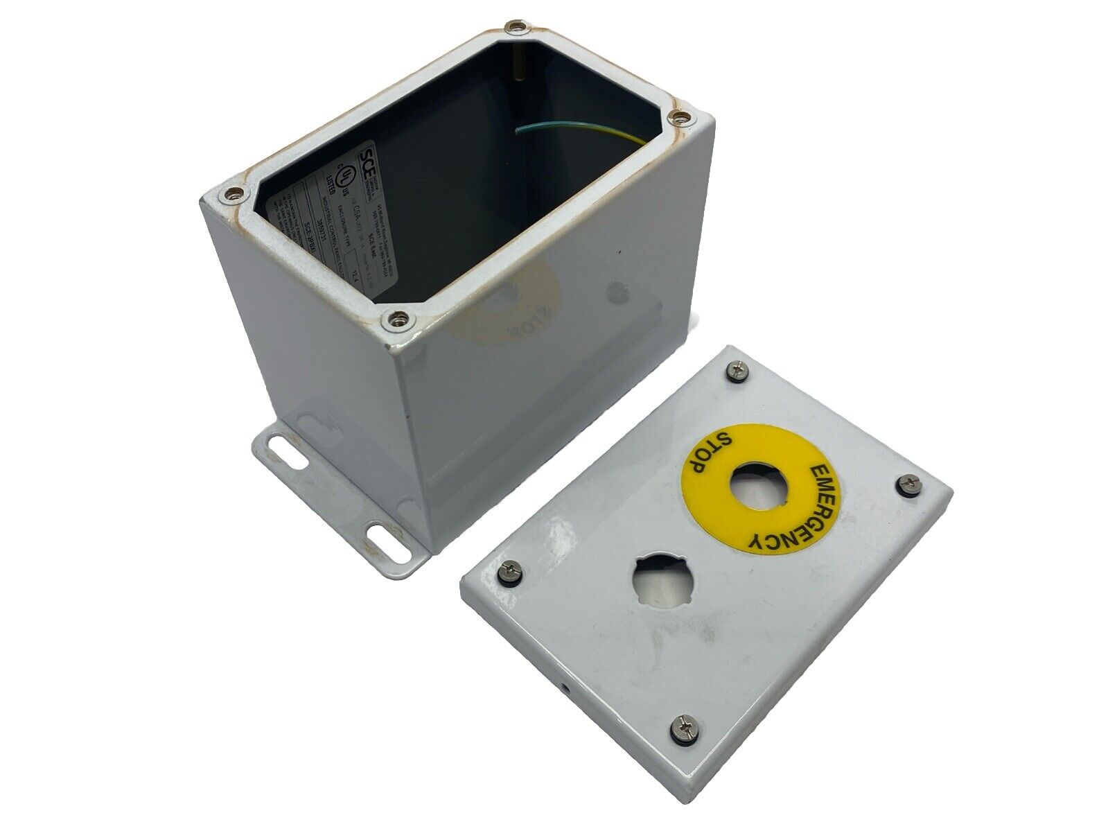 Saginaw Control SCE-2PBXI Pushbutton Enclosure 6 x 4 x 4.75" - Maverick Industrial Sales