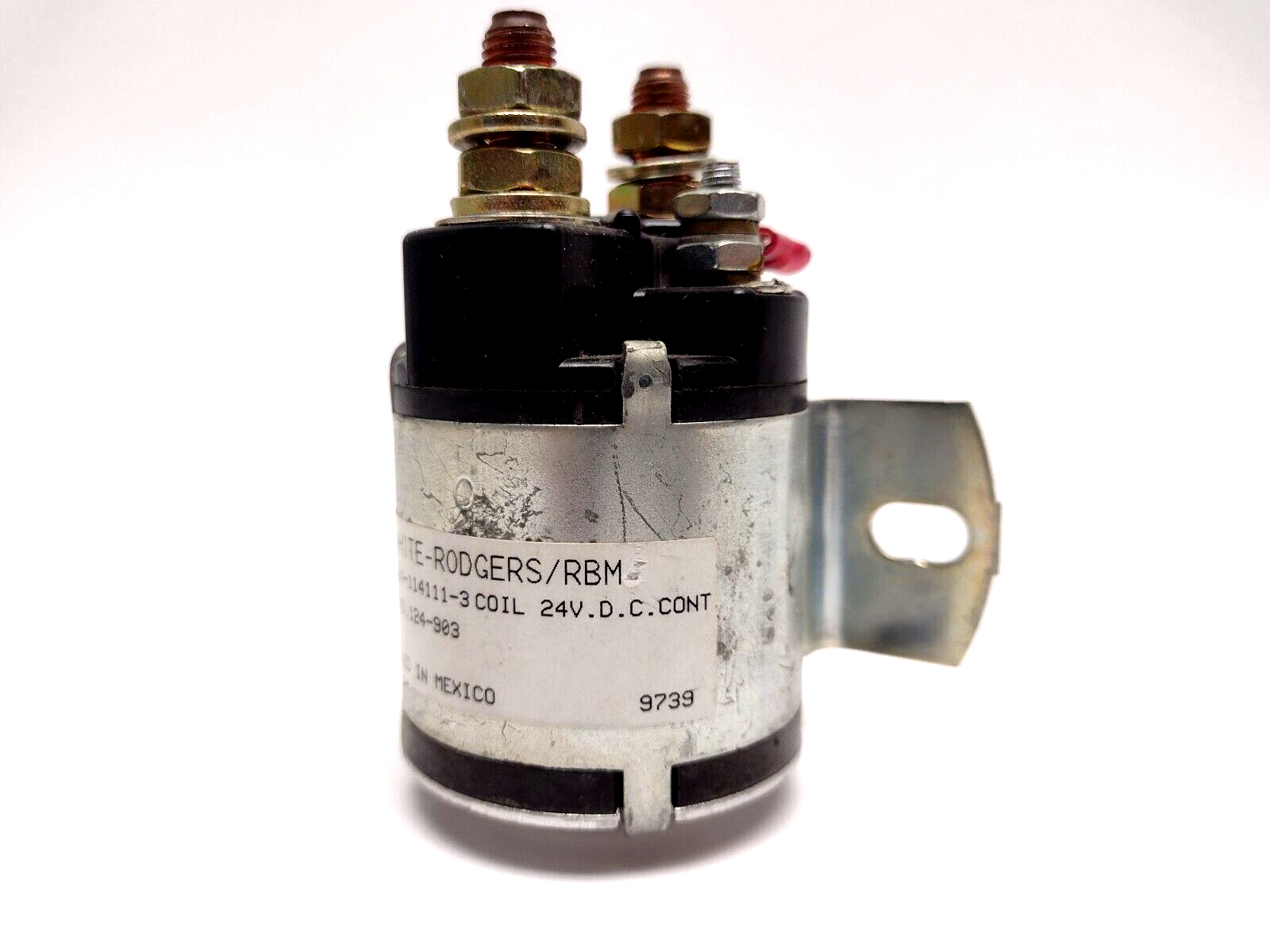 124-114111-3 | White-Rodgers Power Coil Contactor 24 VDC, Continuous - Used - Maverick Industrial Sales