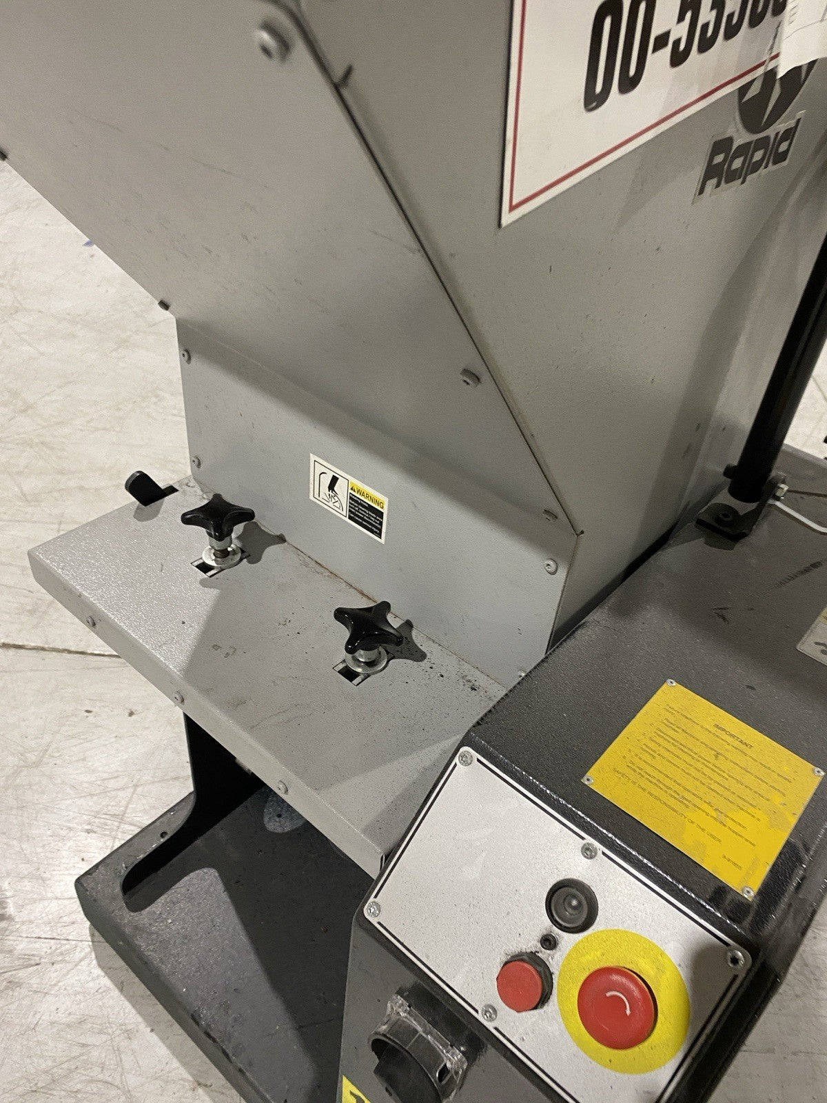 200-36 | Rapid Force Plastic Granulator 460V 3PH - Used - Maverick Industrial Sales