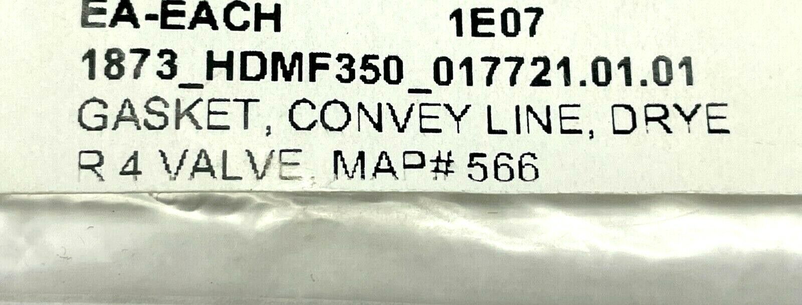 Conveyor Line Valve Gasket 2-1/2" OD LOT OF 2 - Maverick Industrial Sales