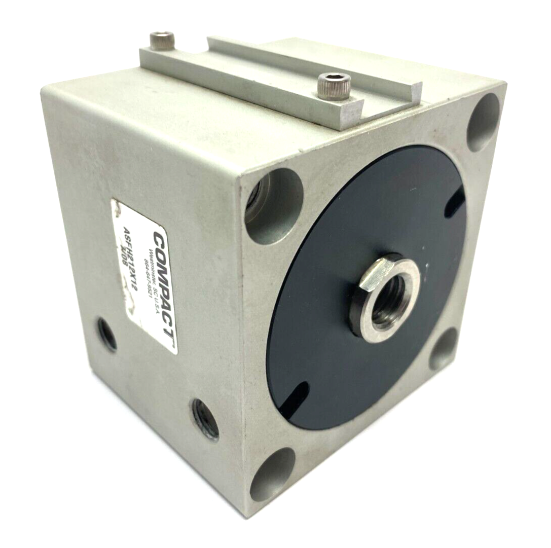 Compact Automation ASFH212X12 Square Pneumatic Cylinder 2-1/2" Bore 1/2" Stroke - Maverick Industrial Sales