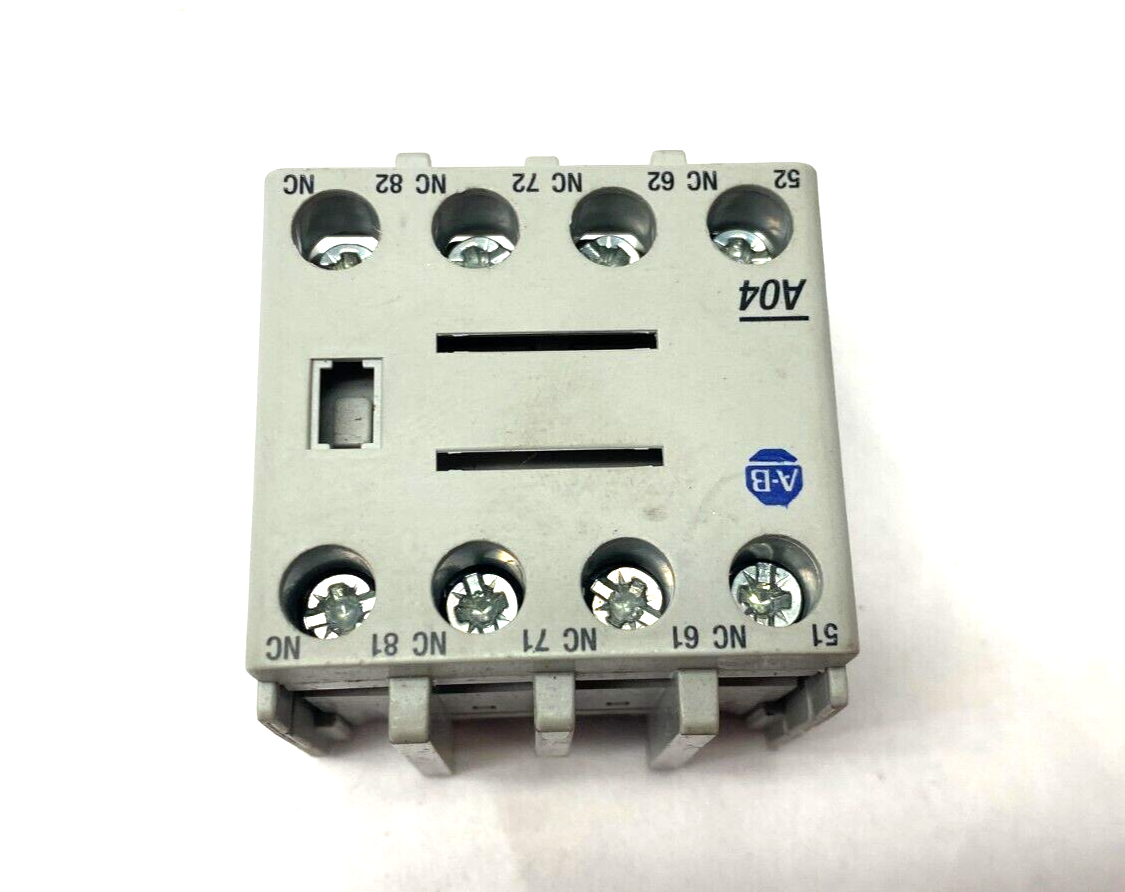 Allen Bradley 100-F Ser. B IEC/EN Contactor Accessory 10A 690V - Maverick Industrial Sales