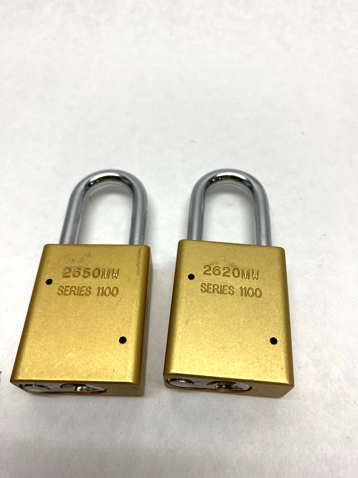 American Lock A1106KAYLW 1100 Series Lockout Lock LOT OF 2 - Maverick Industrial Sales