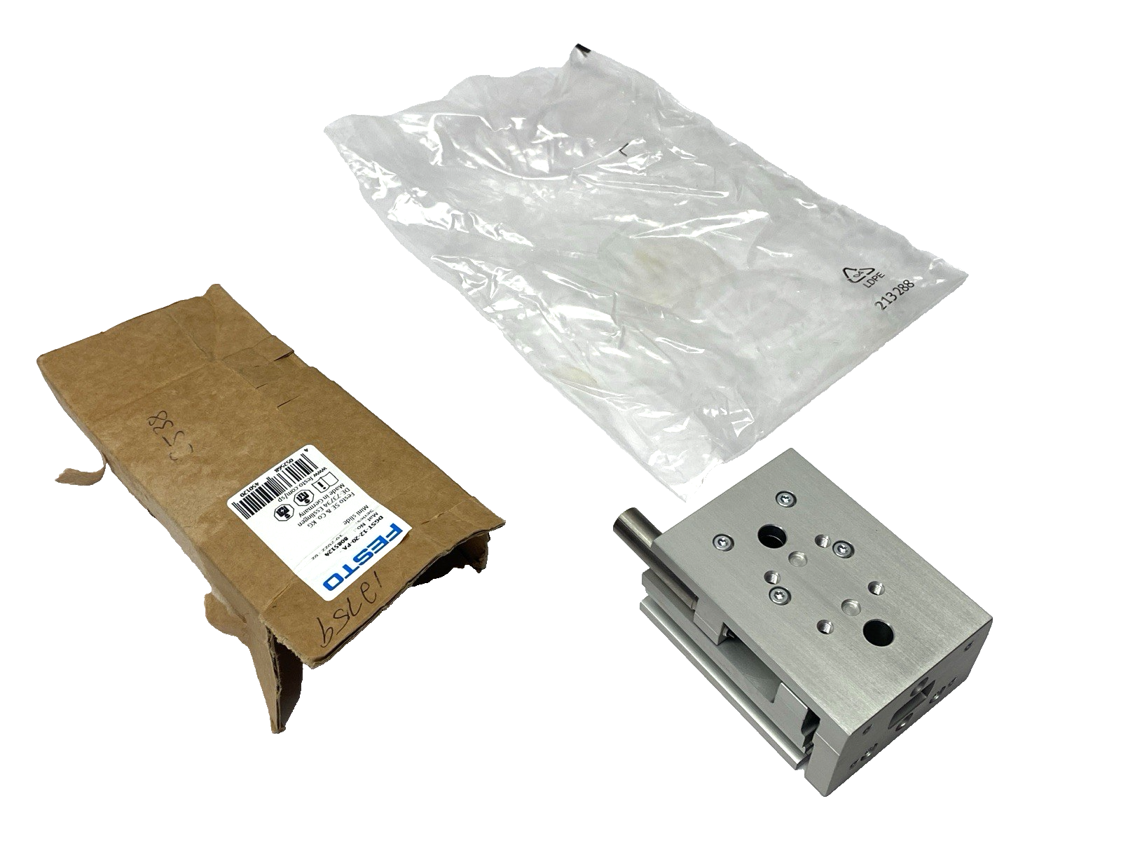 Festo DGST-12-20-PA Pneumatic Mini Slide 12mm Bore 20mm Stroke 8085124 - Maverick Industrial Sales