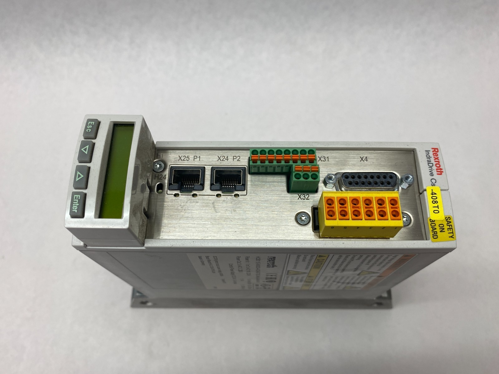 Bosch Rexroth R911331614 IndraDrive Con. HCS01.1E-W0003-A-02-B-ET-EC-NN-L4-NN-FW - Maverick Industrial Sales