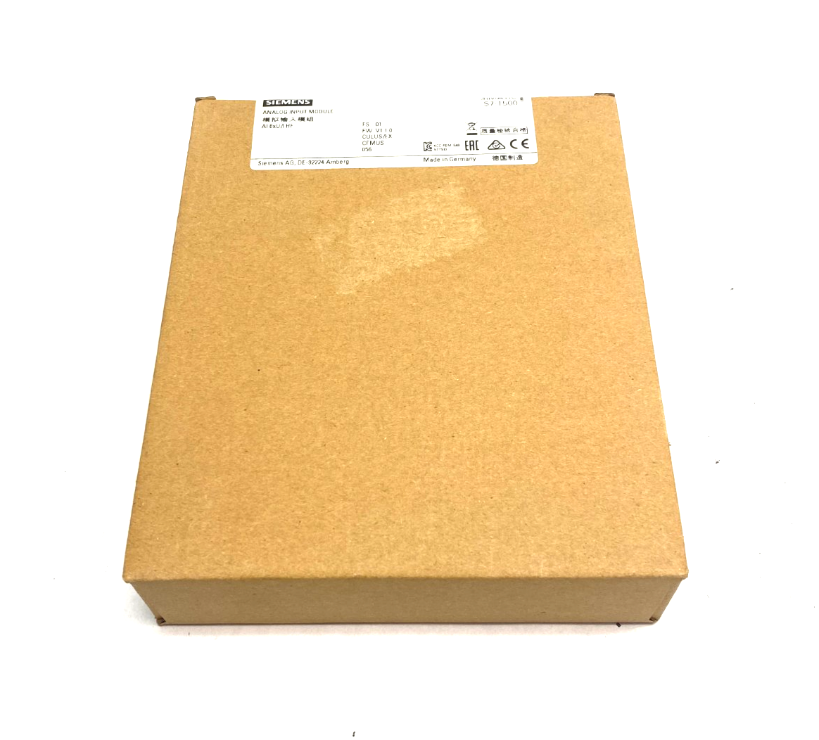 Siemens 6ES7 531-7NF00-0AB0 SIMATIC S7-1500 Analog Input Module AI 8xU/I HF - Maverick Industrial Sales