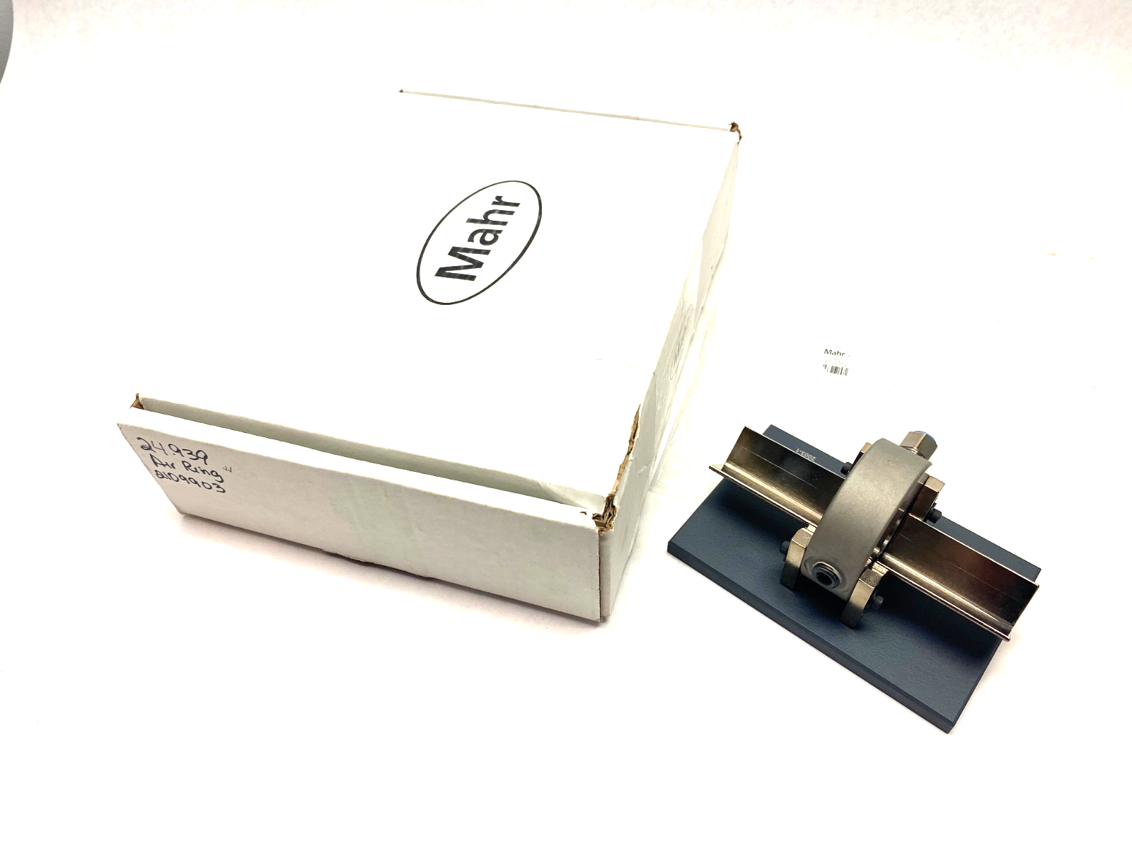 Mahr 2109903 Dimensionair Air Ring Gauge 2-Jet DR50-TGS2M-24.939-1 w/ Base Plate - Maverick Industrial Sales