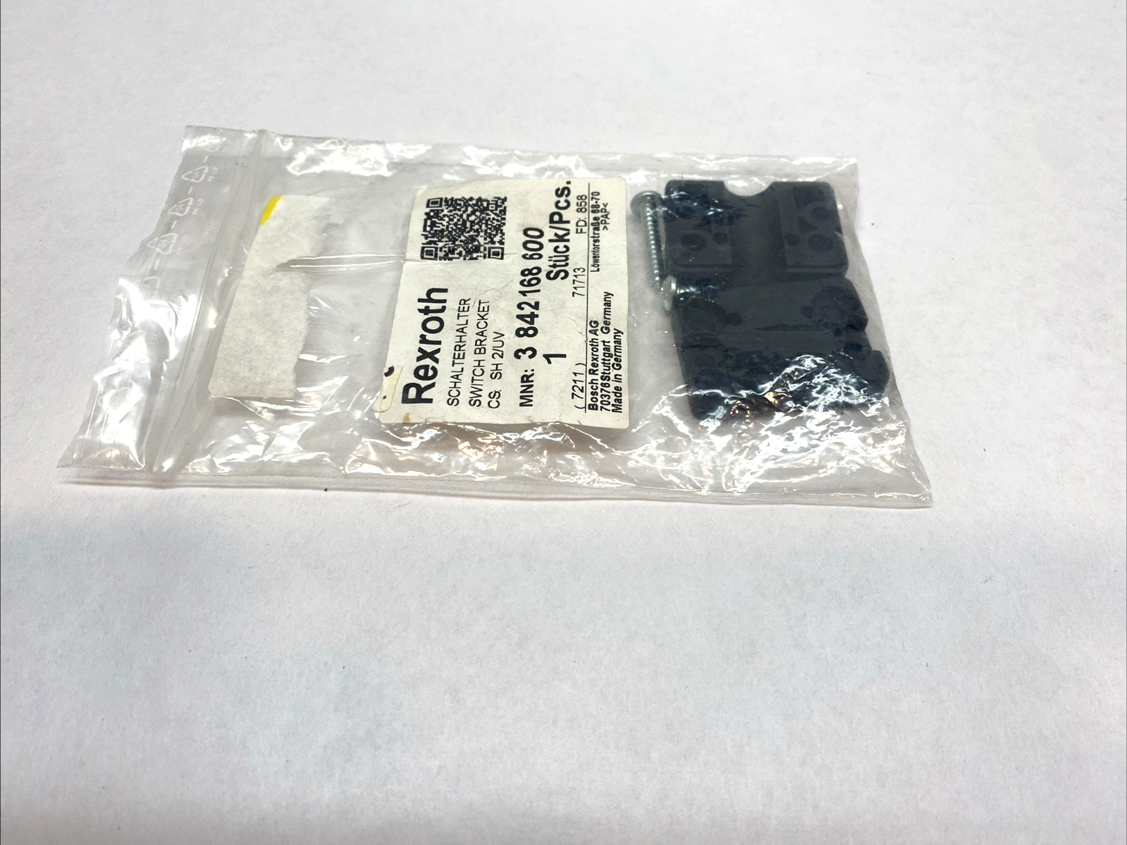 Bosch Rexroth 3842168600 Proximity Switch Bracket - Maverick Industrial Sales
