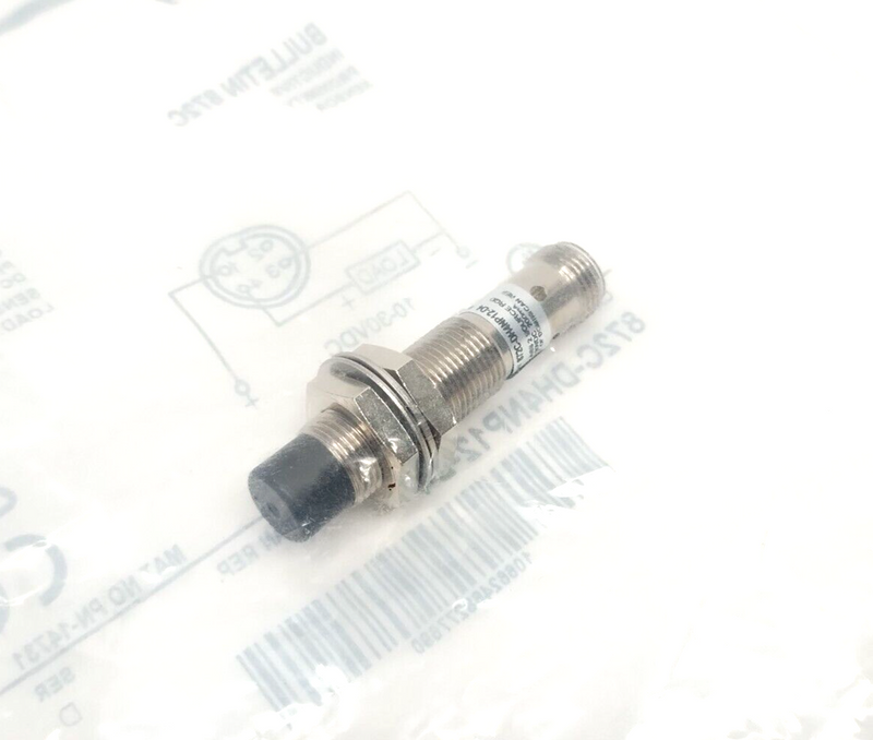 Allen Bradley 872C-DH4NP12-D4 Ser. D Inductive Proximity Sensor, M12 4-Pin - Maverick Industrial Sales