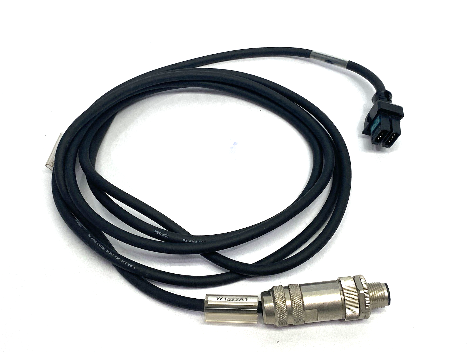 MU-CB8 | Keyence Power Cable Single Ended, for MU Series FIELD ATTACHED CONNECTOR - Used - Maverick Industrial Sales