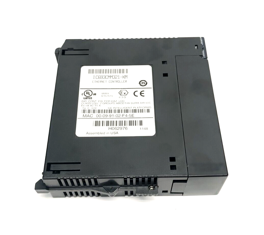 GE Fanuc IC693CMM321-KM Ethernet Controller Module - Maverick Industrial Sales