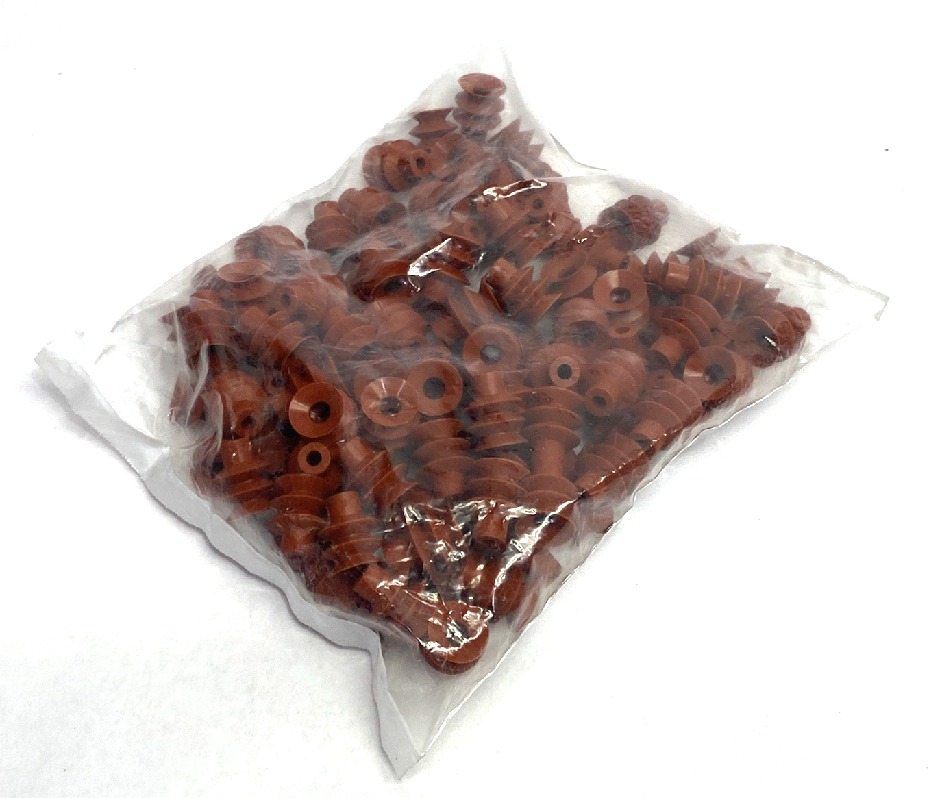 VSP14SI3 | Coval Bellows Suction Cup, Red, 14mm Diameter, PKG OF 100 - New - Maverick Industrial Sales