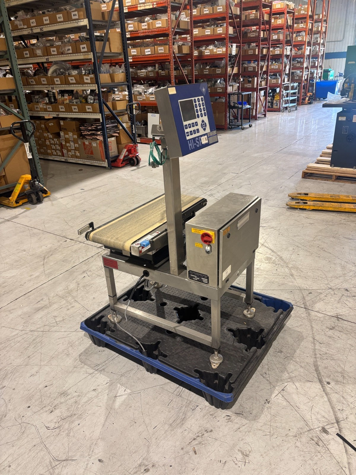 Garvens Automation E 40 Check Weigher System, Mettler Toledo SB60.2 Scale - Maverick Industrial Sales