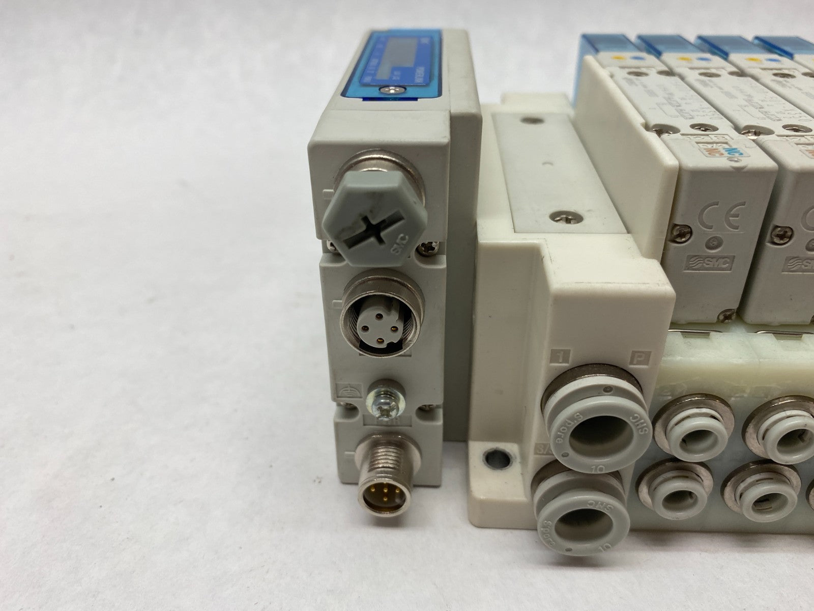 SMC SS5Y5-12SGAN-10U Ethernet POWERLNK Manifold Assembly, SY5A00-5U1-X350 Valves - Maverick Industrial Sales