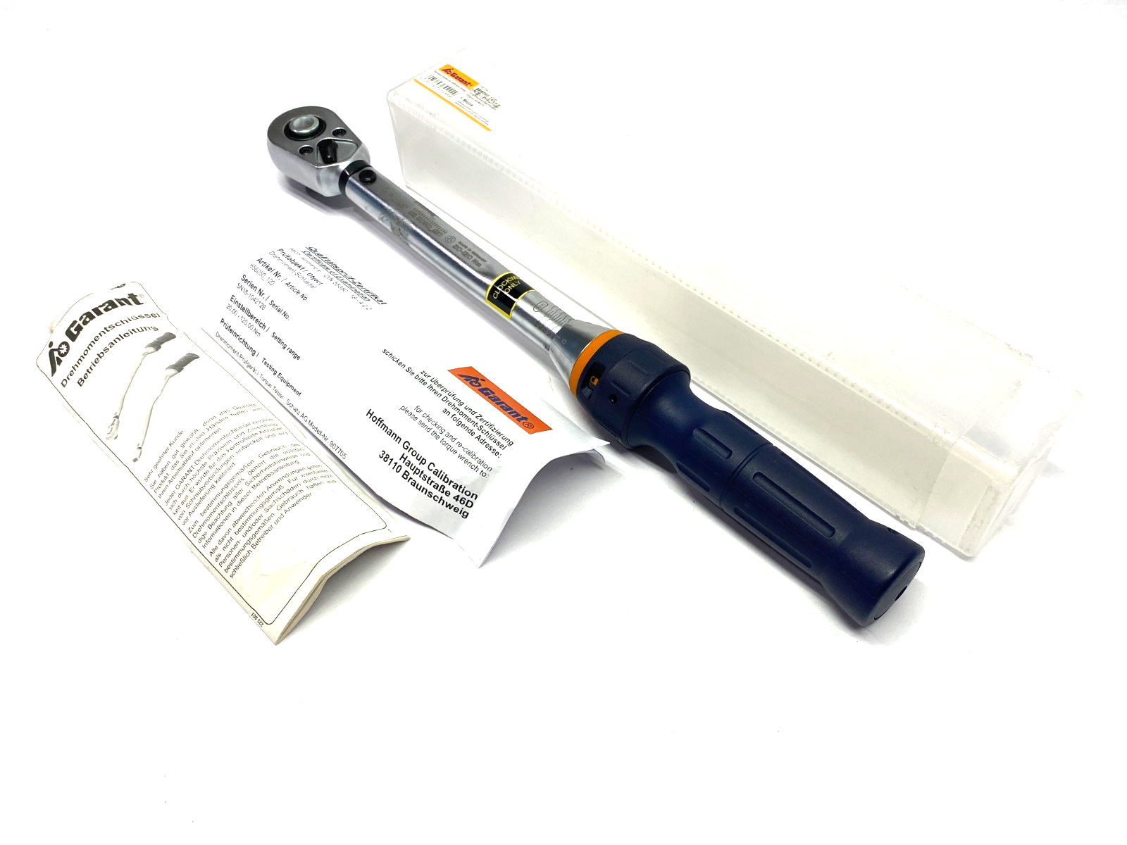 Garant 656050-120 Automatic Triggering Torque Wrench w Setting Scale 65 6050-120 - Maverick Industrial Sales