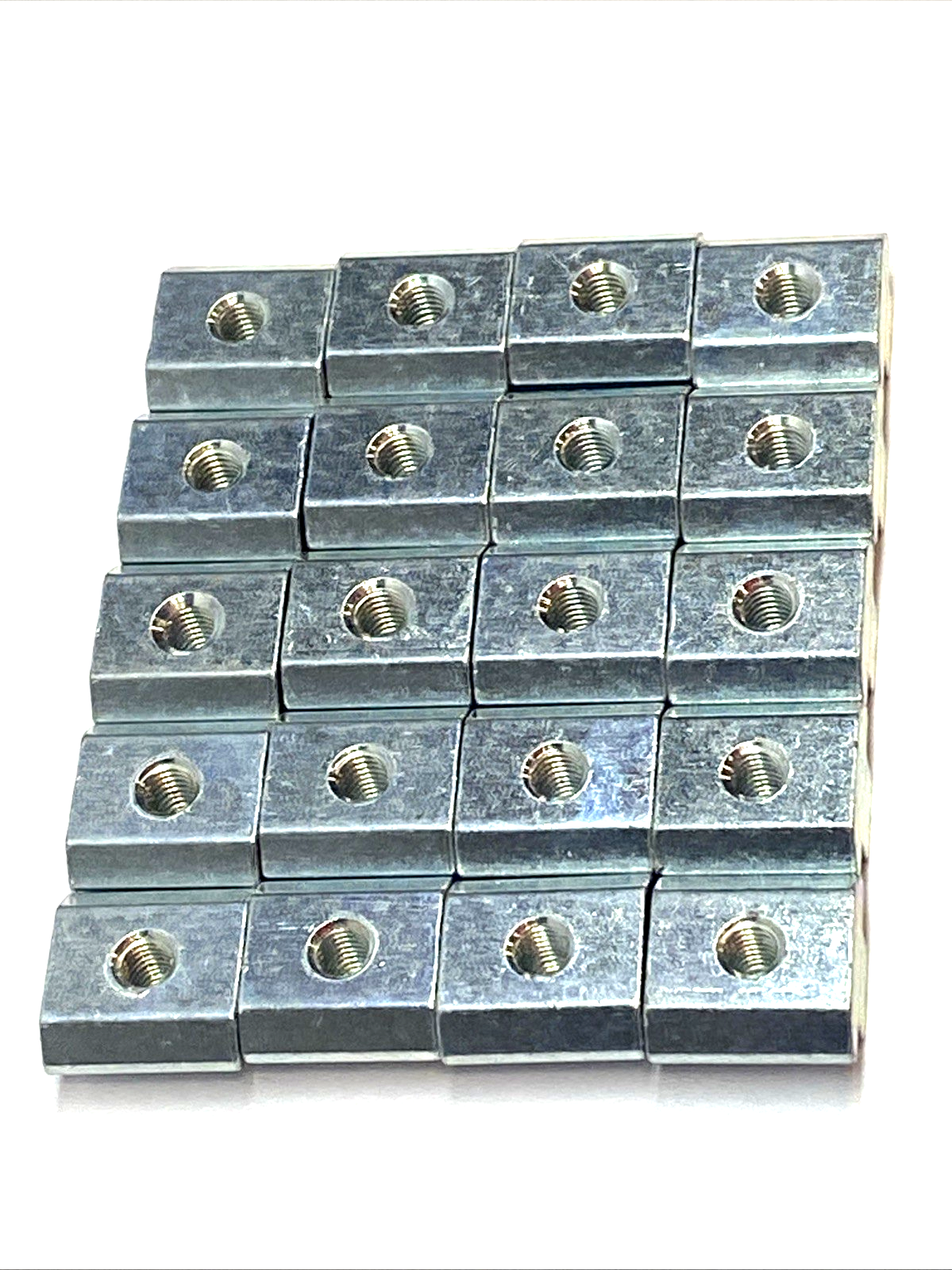 Framing Tech TSN10M6 T-Slot Nut, Slotted Block LOT OF 20 - Maverick Industrial Sales