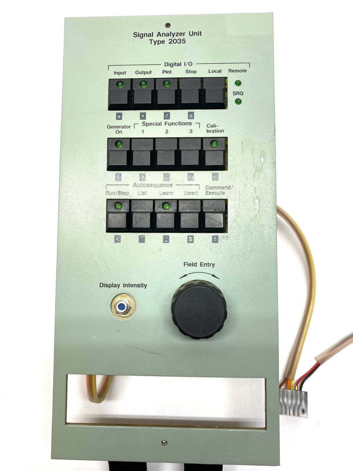 Bruel & Kjaer Type 2035 Function Control Panel for Signal Analyzer Unit - Maverick Industrial Sales