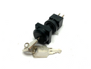 IDEC HA3K-2C2C 2-Position Oversize Key Selector Switch L6 Round/Square - Maverick Industrial Sales