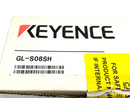 Keyence GL-S08SH Safety Light Curtain Set Slim Type 8-Beam Axes w/ Test Tube - Maverick Industrial Sales