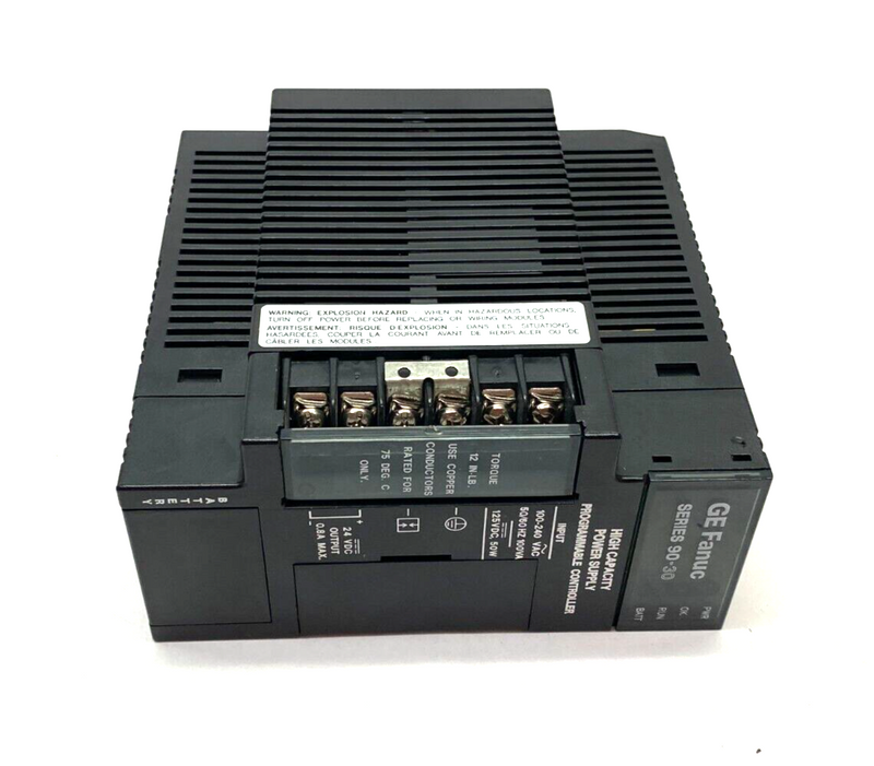 GE Fanuc IC693PWR330E High Capacity Power Supply Programable Controller - Maverick Industrial Sales