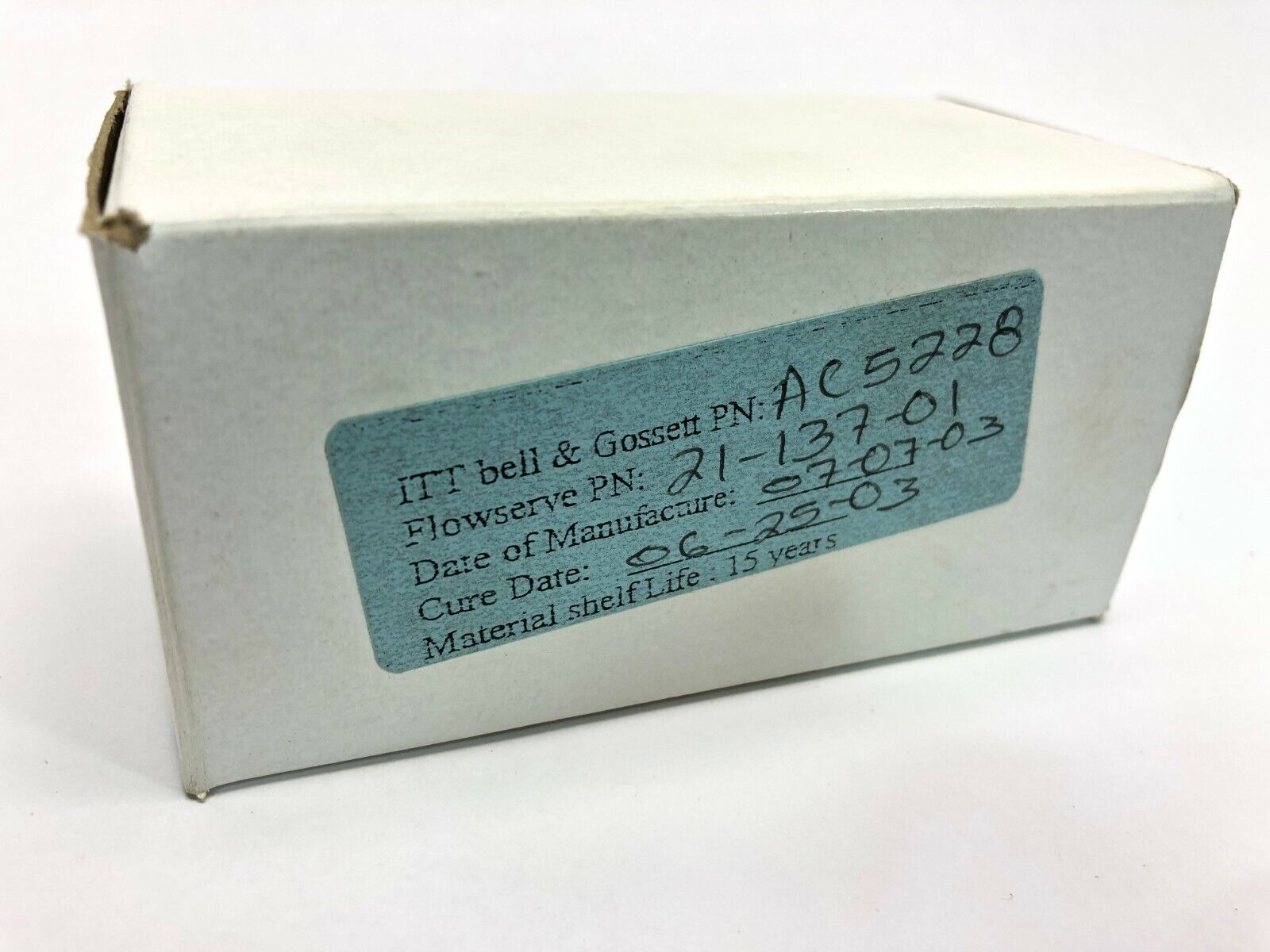 ITT Bell & Gossett AC5228 Flowserve 21-137-01 Pump Shaft Seal - Maverick Industrial Sales