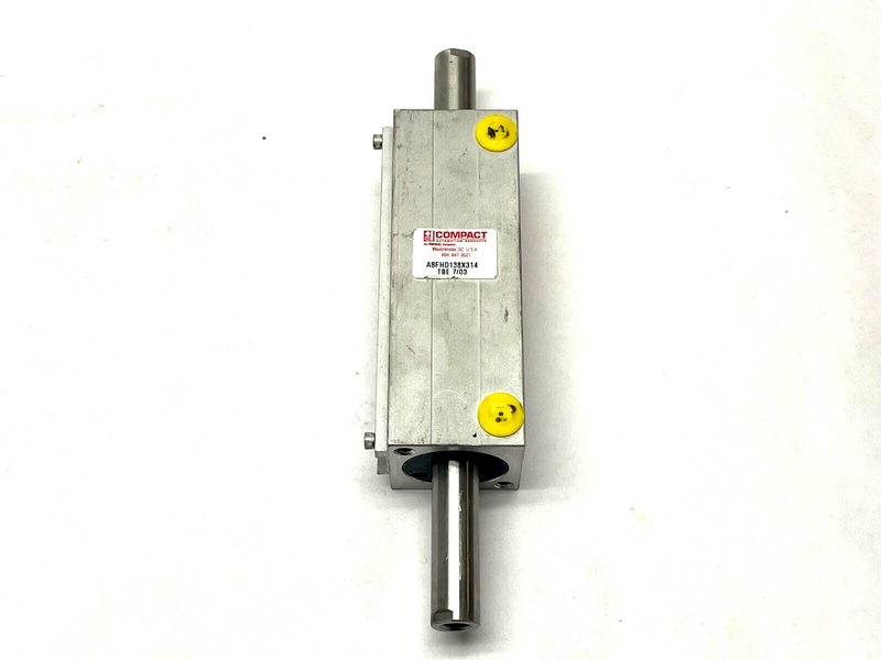Compact ASFHD138X314 Double Acting Pneumatic Cylinder - Maverick Industrial Sales