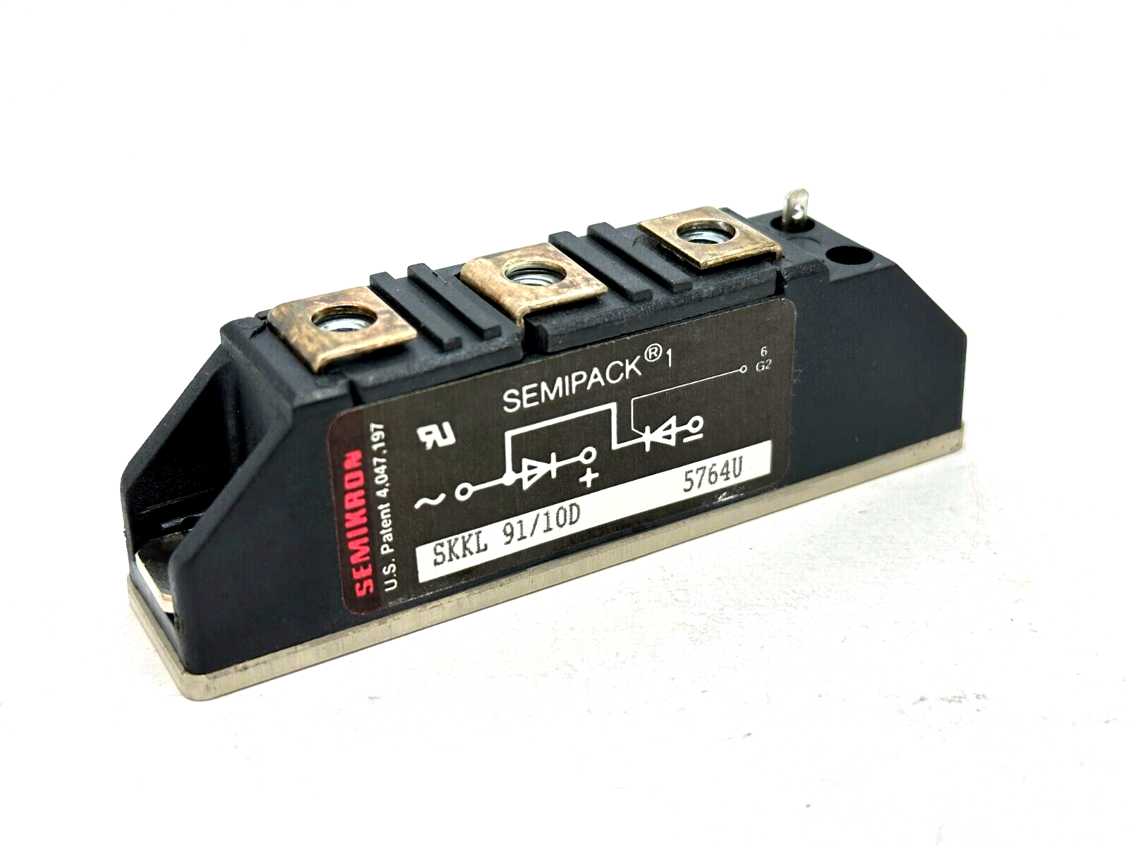 Semikron SKKL91/10D Semipack Thyristor Diode Module 5764U - Maverick Industrial Sales