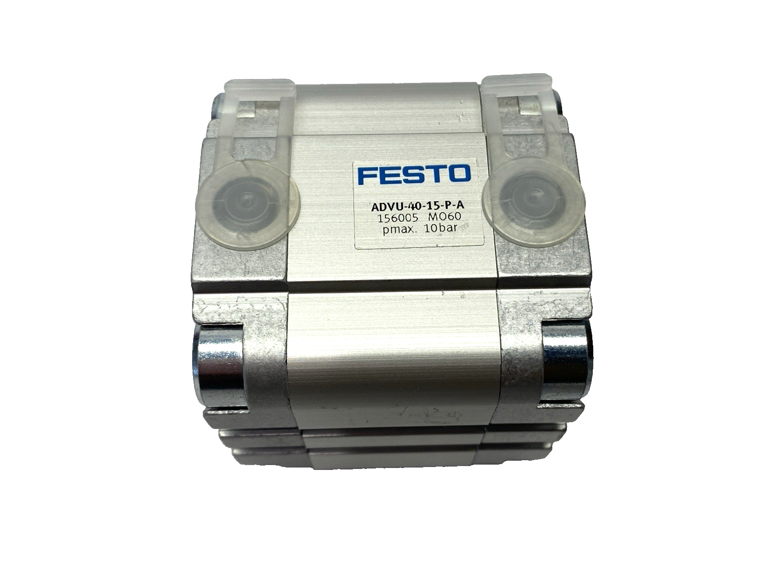 Festo ADVU-40-15-P-A Pneumatic Compact Cylinder 40mm Bore 15mm Stroke 156005 - Maverick Industrial Sales