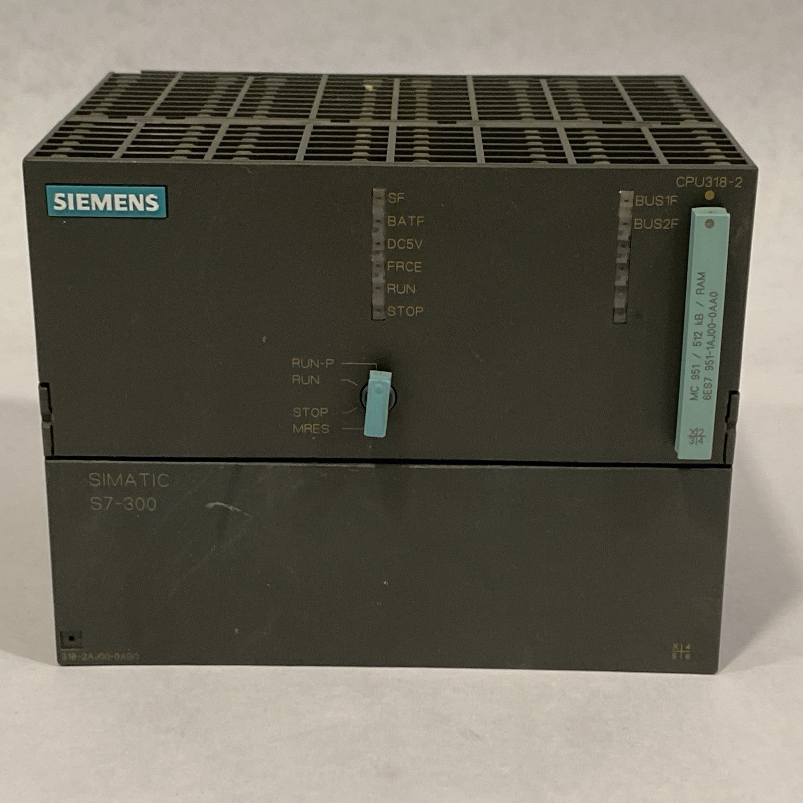 Siemens 6ES7318-2AJ00-0AB0 Simatic S7 CPU Module - Maverick Industrial Sales