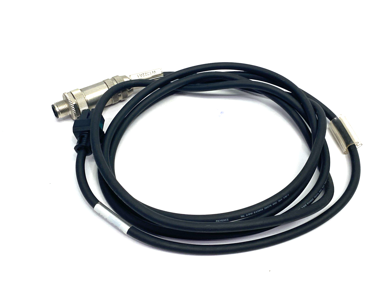 MU-CB8 | Keyence Power Cable Single Ended, for MU Series FIELD ATTACHED CONNECTOR - Used - Maverick Industrial Sales