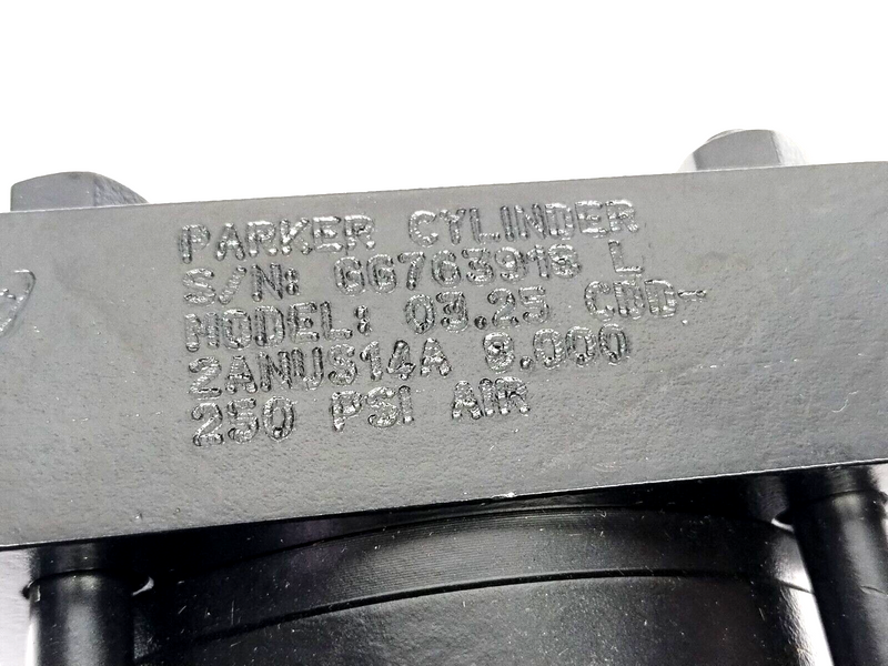 Parker 03.25 CDD2ANUS14A 8.00 Fixed Trunnion Air Cylinder 3.25" Bore 8" Stroke - Maverick Industrial Sales