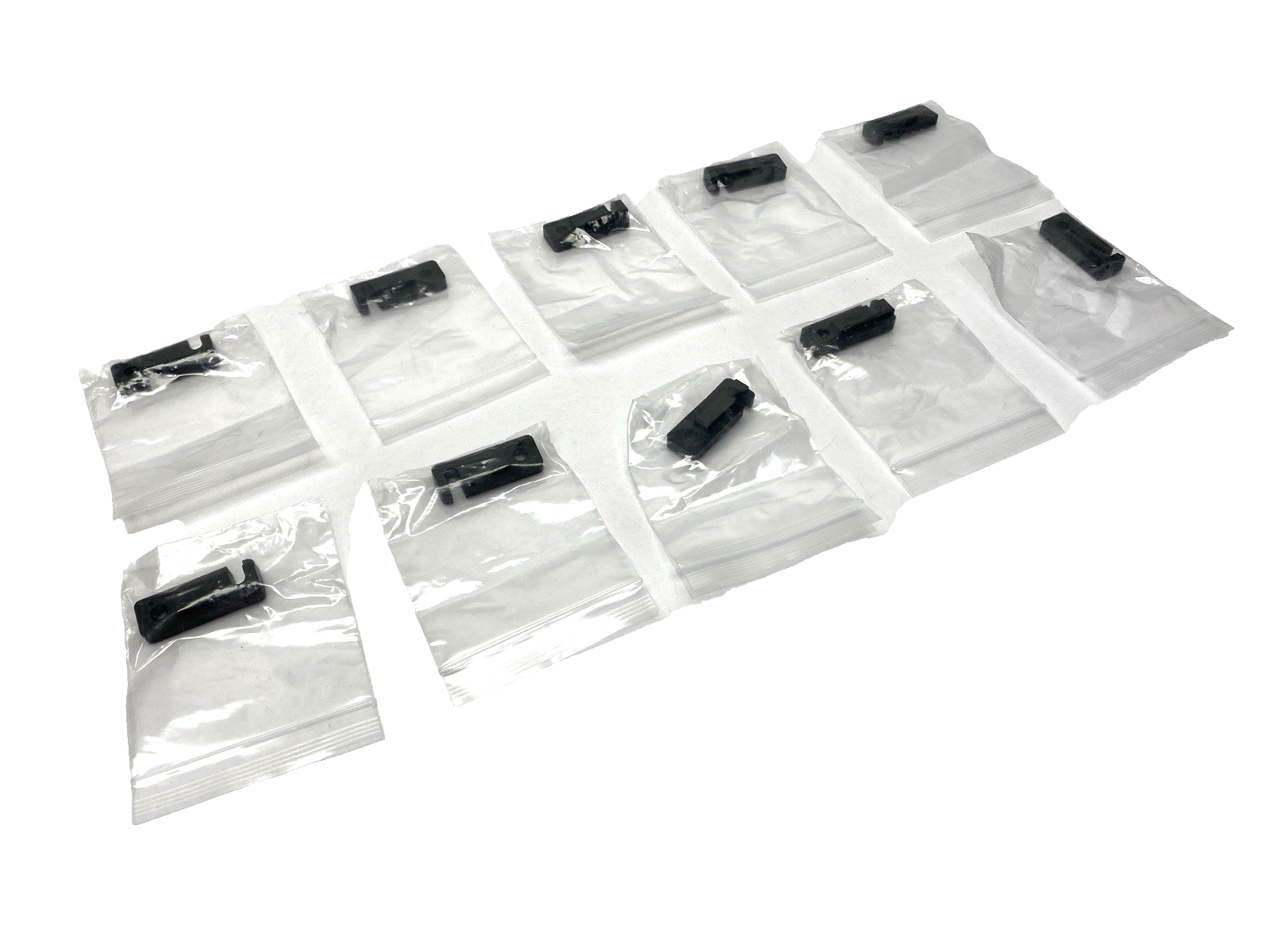 0932001-4S01 | Fath Black Conveyor Roller Mounting Bracket LOT OF 10 - New – Open box - Maverick Industrial Sales