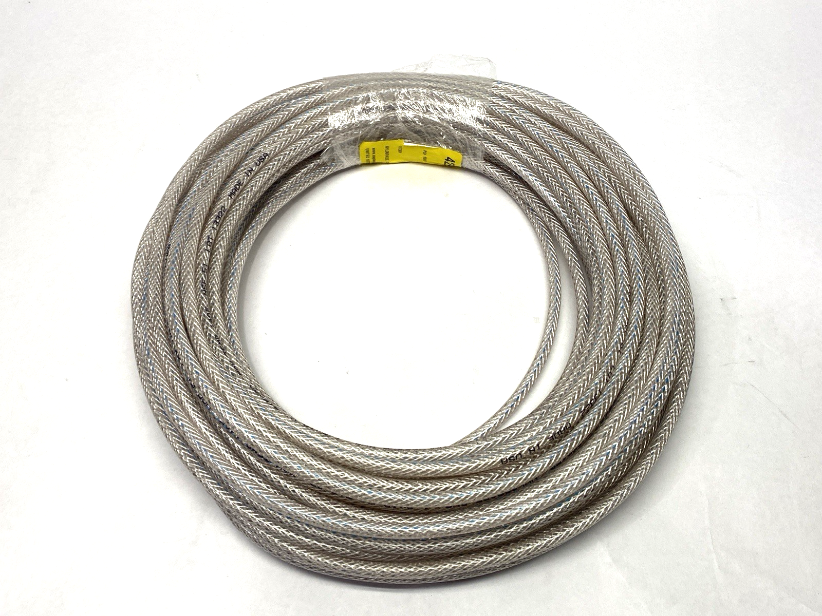 1000076-100 | Nylobrade PVC Tubing 1/8" ID x .315" OD SHELFWARE CUT TO 50' - New – Open box - Maverick Industrial Sales