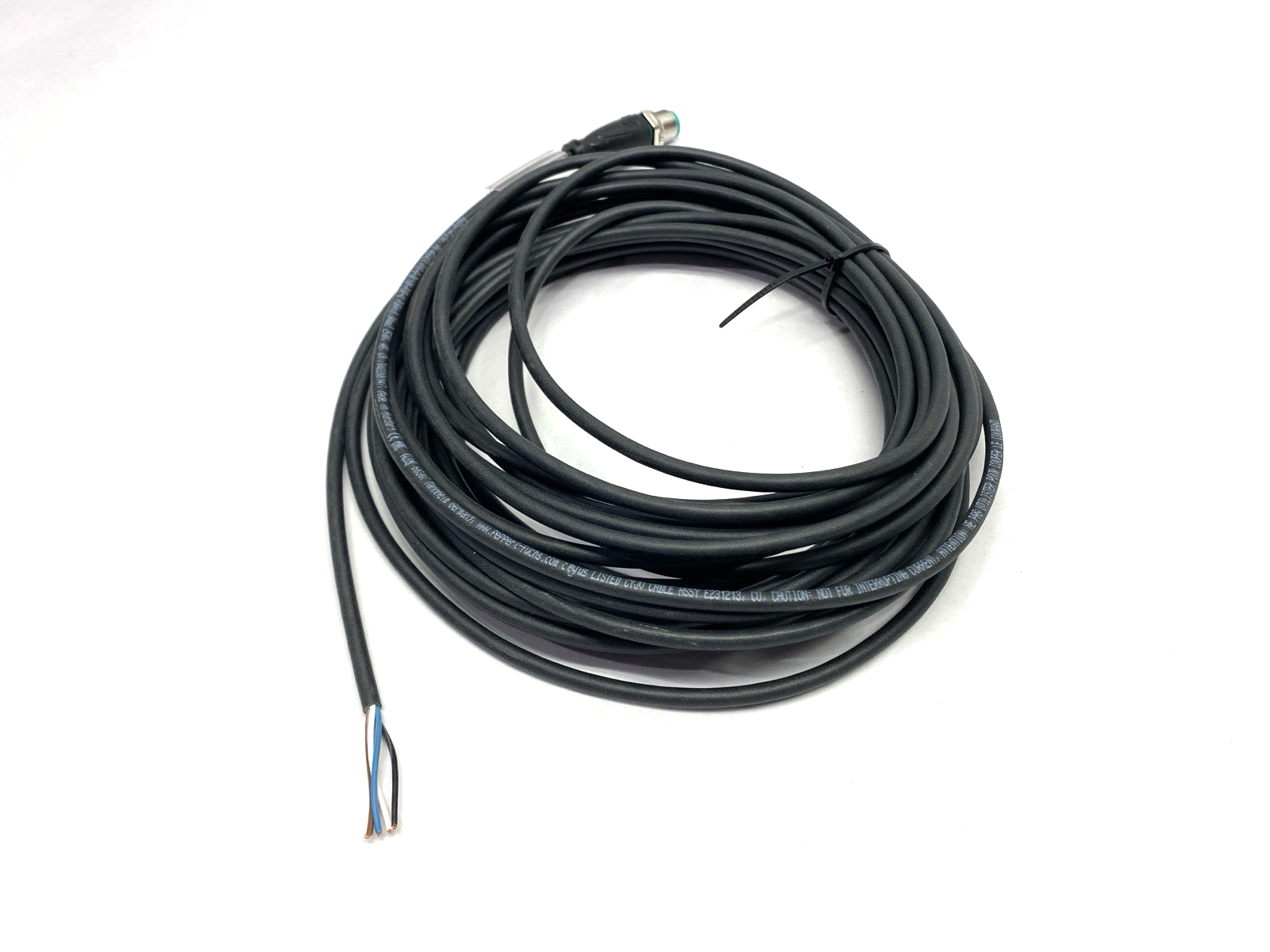 Pepperl+Fuchs 456423 Single-Ended M12 Male Cordset V1S-G-BK10M-PUR-U - Maverick Industrial Sales