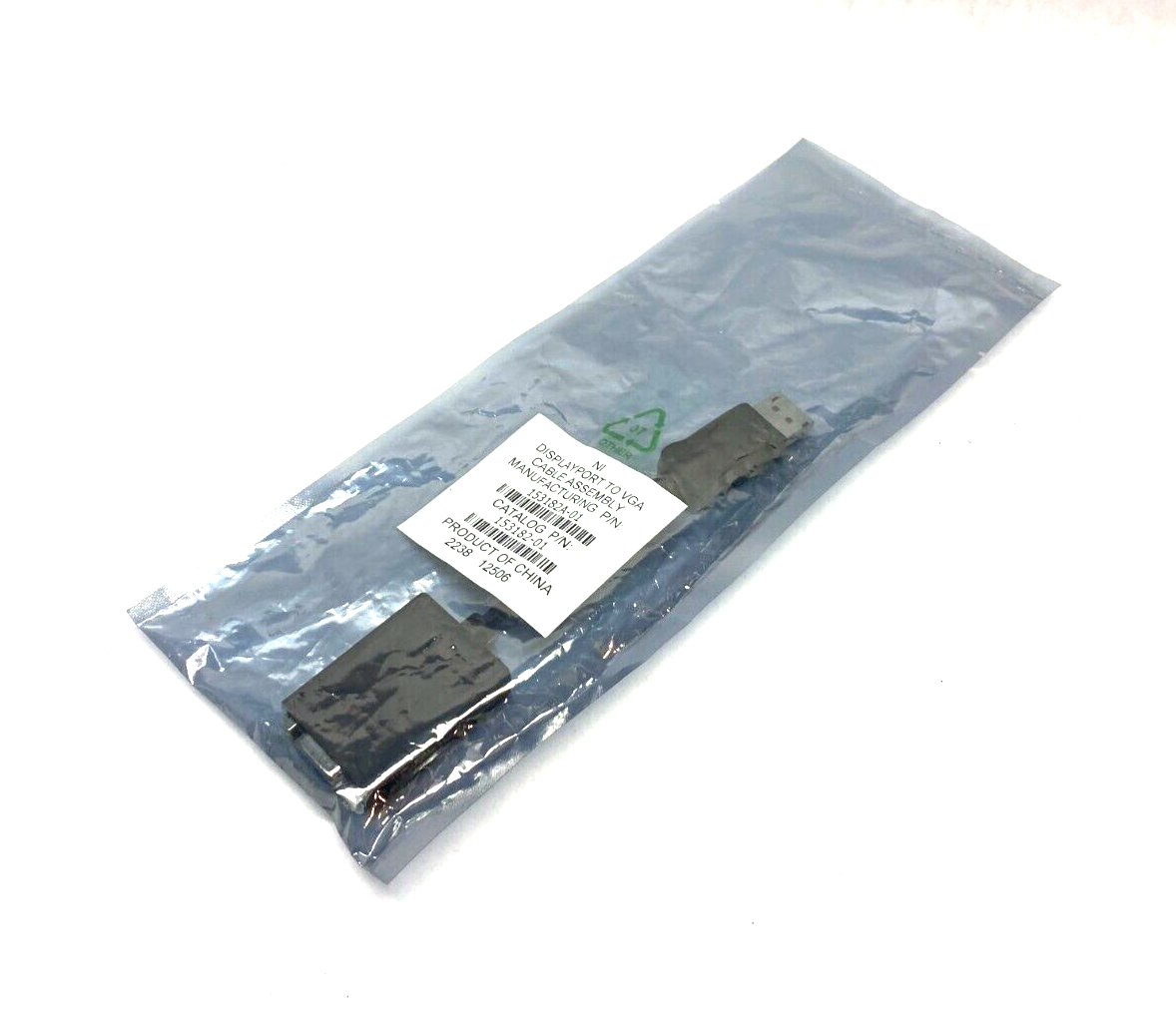 National Instruments 153182A-01 Display Port to VGA Cable Assembly - Maverick Industrial Sales