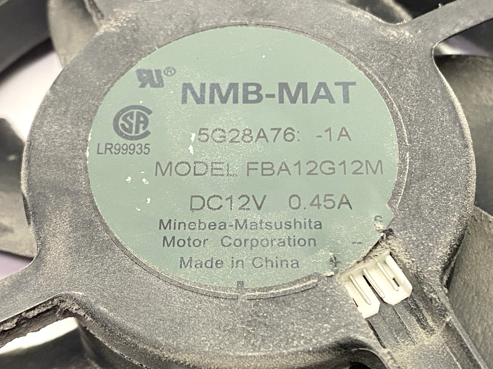 NMB FBA12G12M Axial Cooling Fan 12VDC - Maverick Industrial Sales